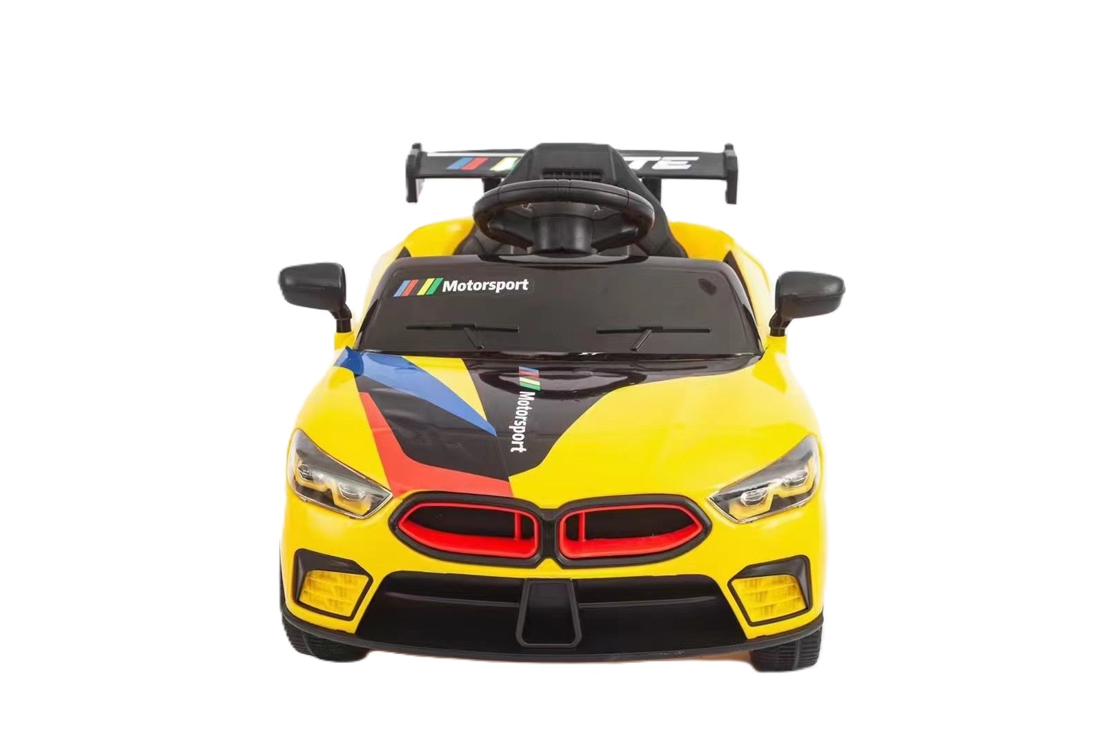 Buy Ride & Roll Bmw Design Electric Ride On Car Yellow | Yallatoys.com