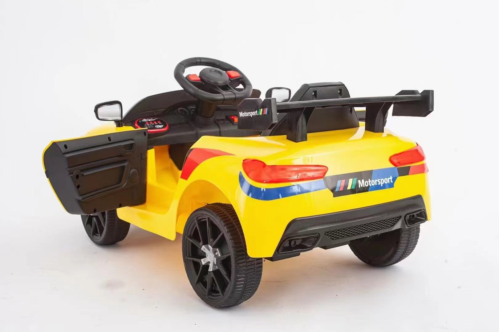 Buy Ride & Roll Bmw Design Electric Ride On Car Yellow | Yallatoys.com