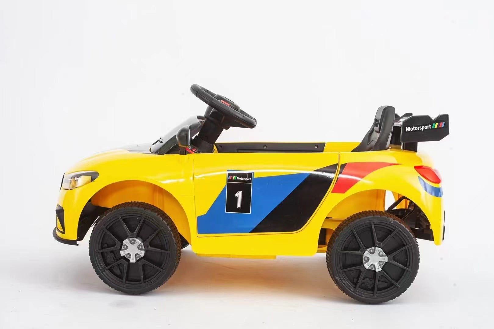 Buy Ride & Roll Bmw Design Electric Ride On Car Yellow | Yallatoys.com