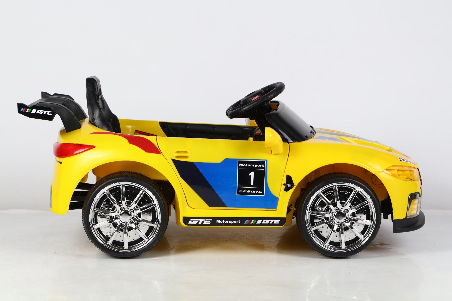 Buy Ride & Roll Bmw Design Electric Ride On Car Yellow | Yallatoys.com