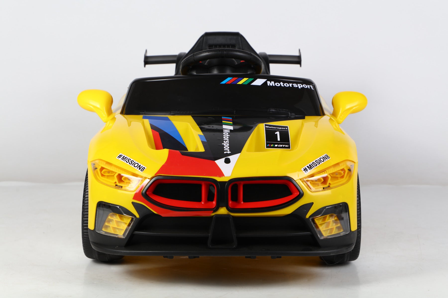 Buy Ride & Roll Bmw Design Electric Ride On Car Yellow | Yallatoys.com