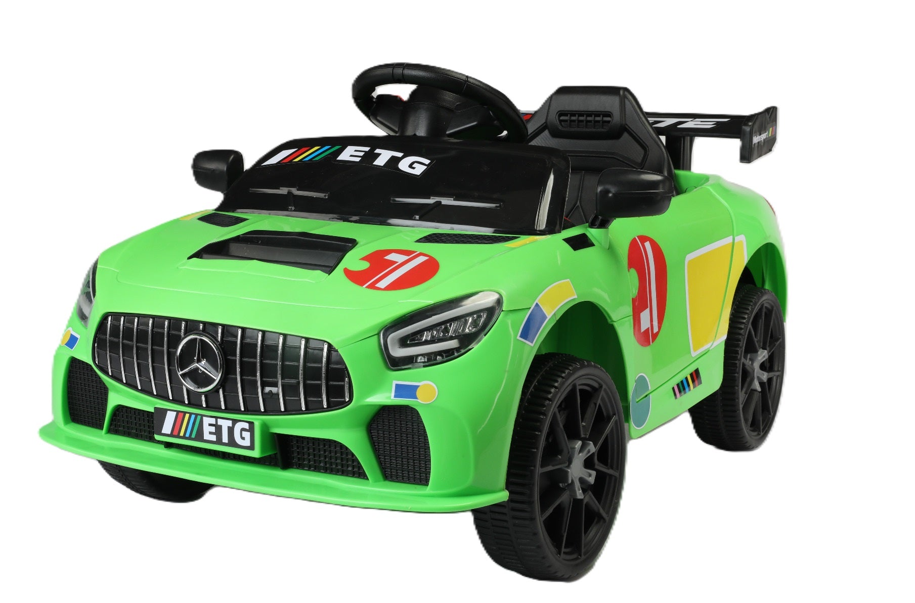 Buy Ride & Roll Mercedes Design Electric Ride On Green | Yallatoys.com