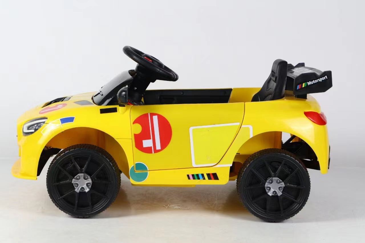 Buy Ride & Roll Mercedes Design Electric Ride On Yellow | Yallatoys.com