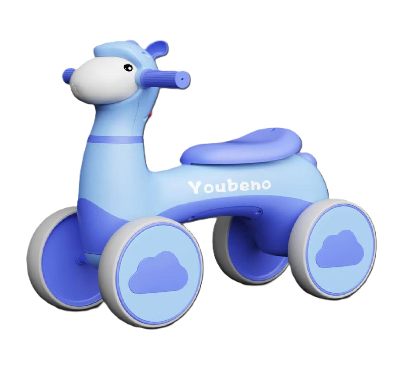 Buy Ride & Roll Smart Balance Bike With Light And Sound Blue | Yallatoys.com