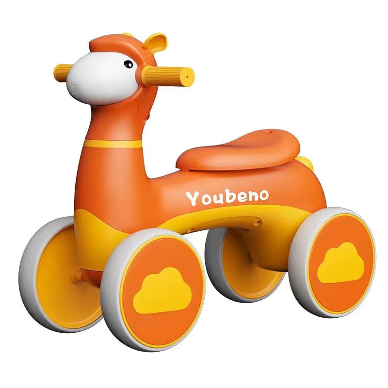 Buy Ride & Roll Smart Balance Bike With Light And Sound Orange | Yallatoys.com