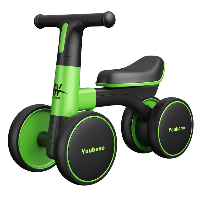 Buy Ride & Roll Smart Balance Bike With Light And Sound Green And Black | Yallatoys.com