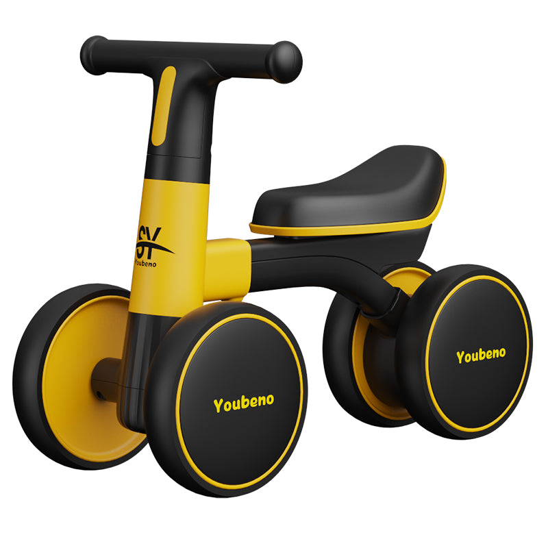 Buy Ride & Roll Smart Balance Bike With Light And Sound Yellow And Black | Yallatoys.com