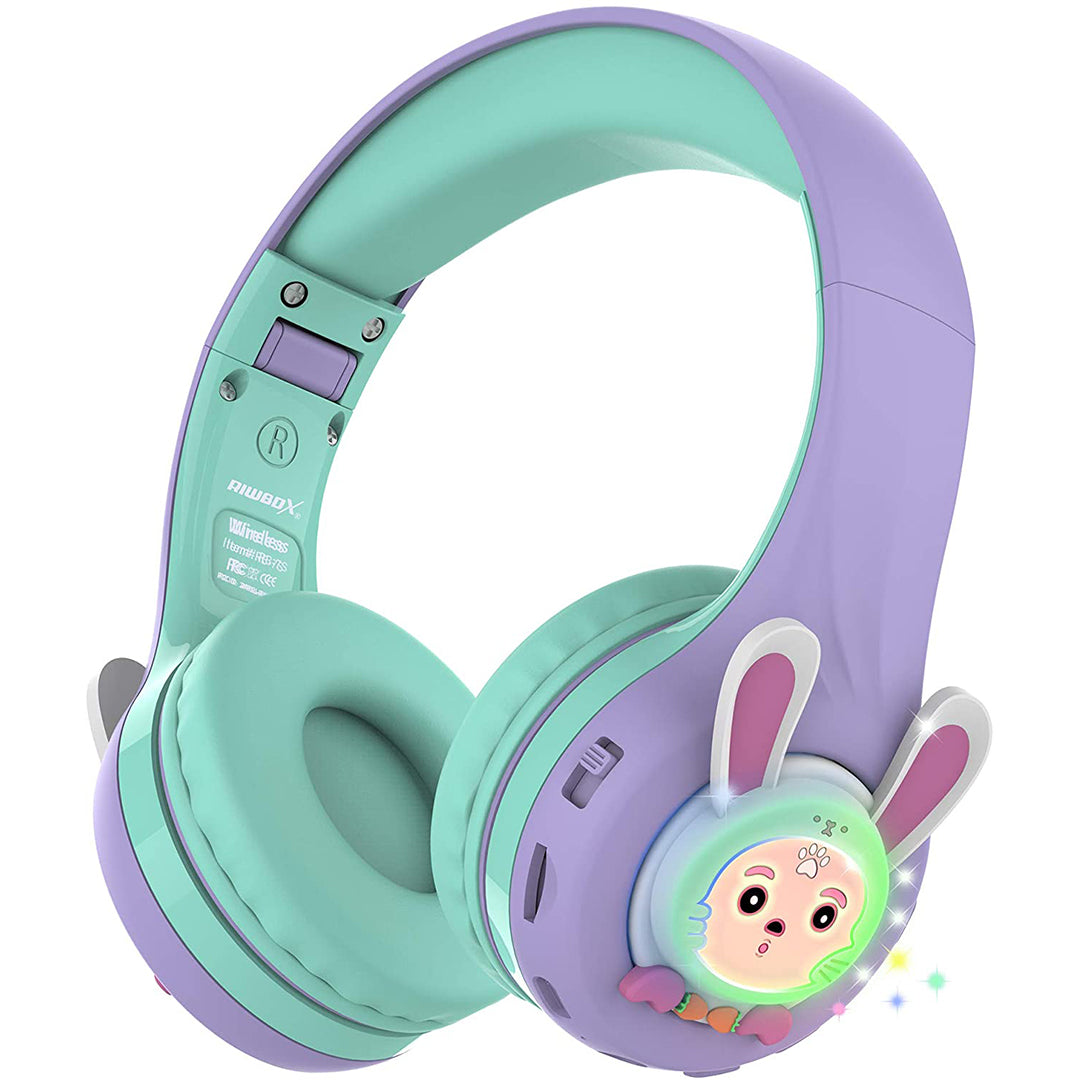 Buy Riwbox Rabbit Bluetooth Headphones With Led For Kids | Yallatoys.com