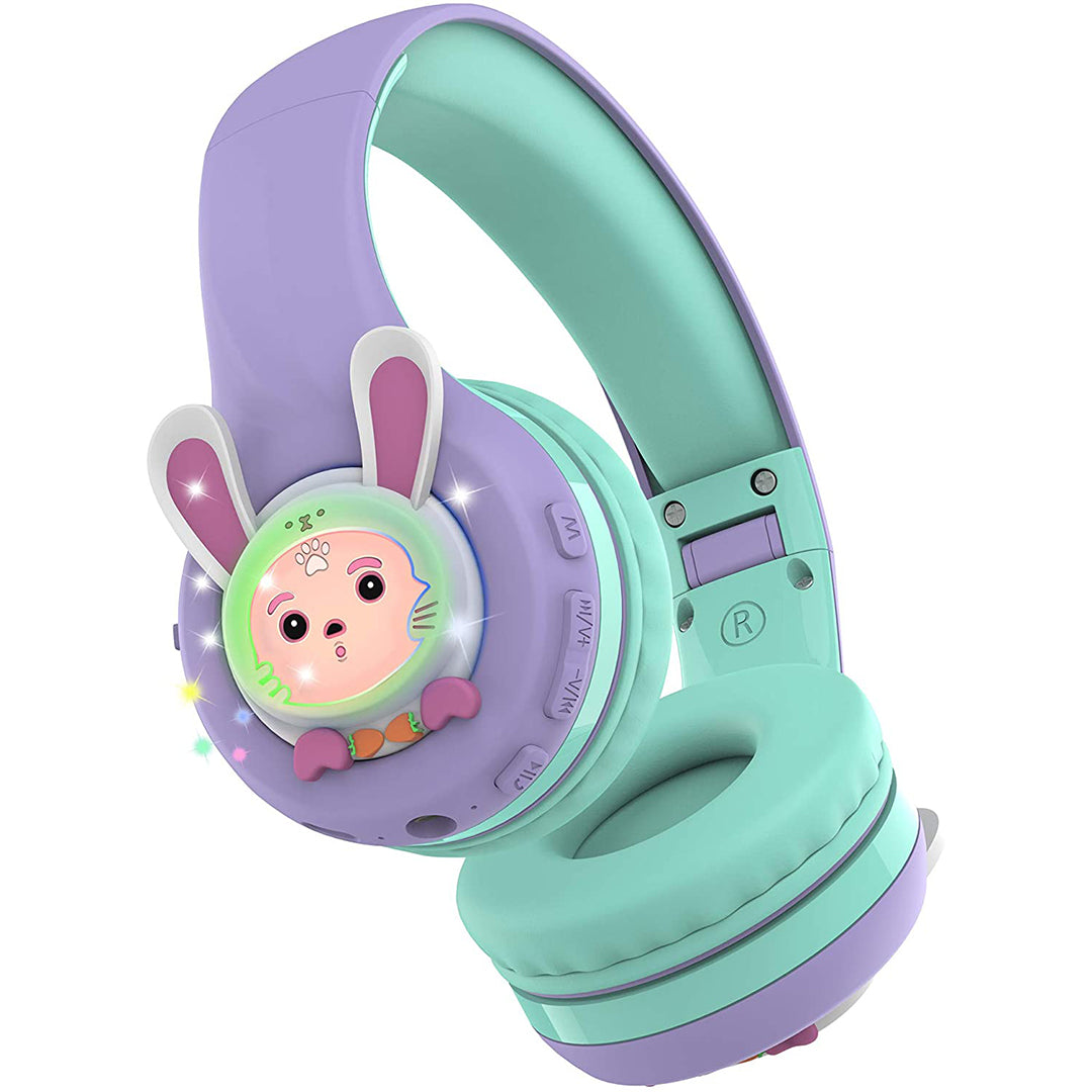 Buy Riwbox Rabbit Bluetooth Headphones With Led For Kids | Yallatoys.com