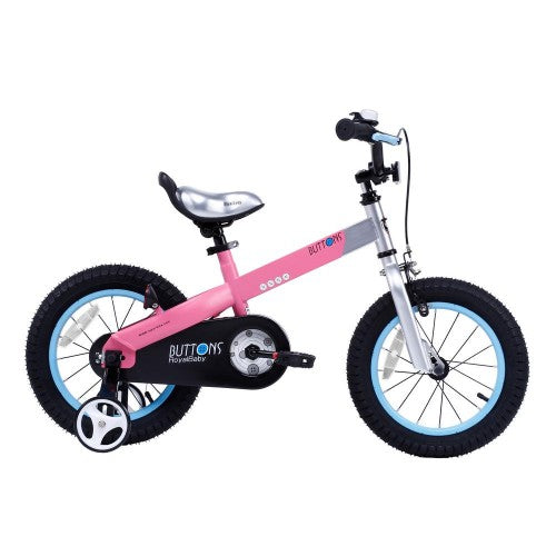 Buy Aluminium Buttons Kids Bike 12" (Pink) | Yallatoys.com
