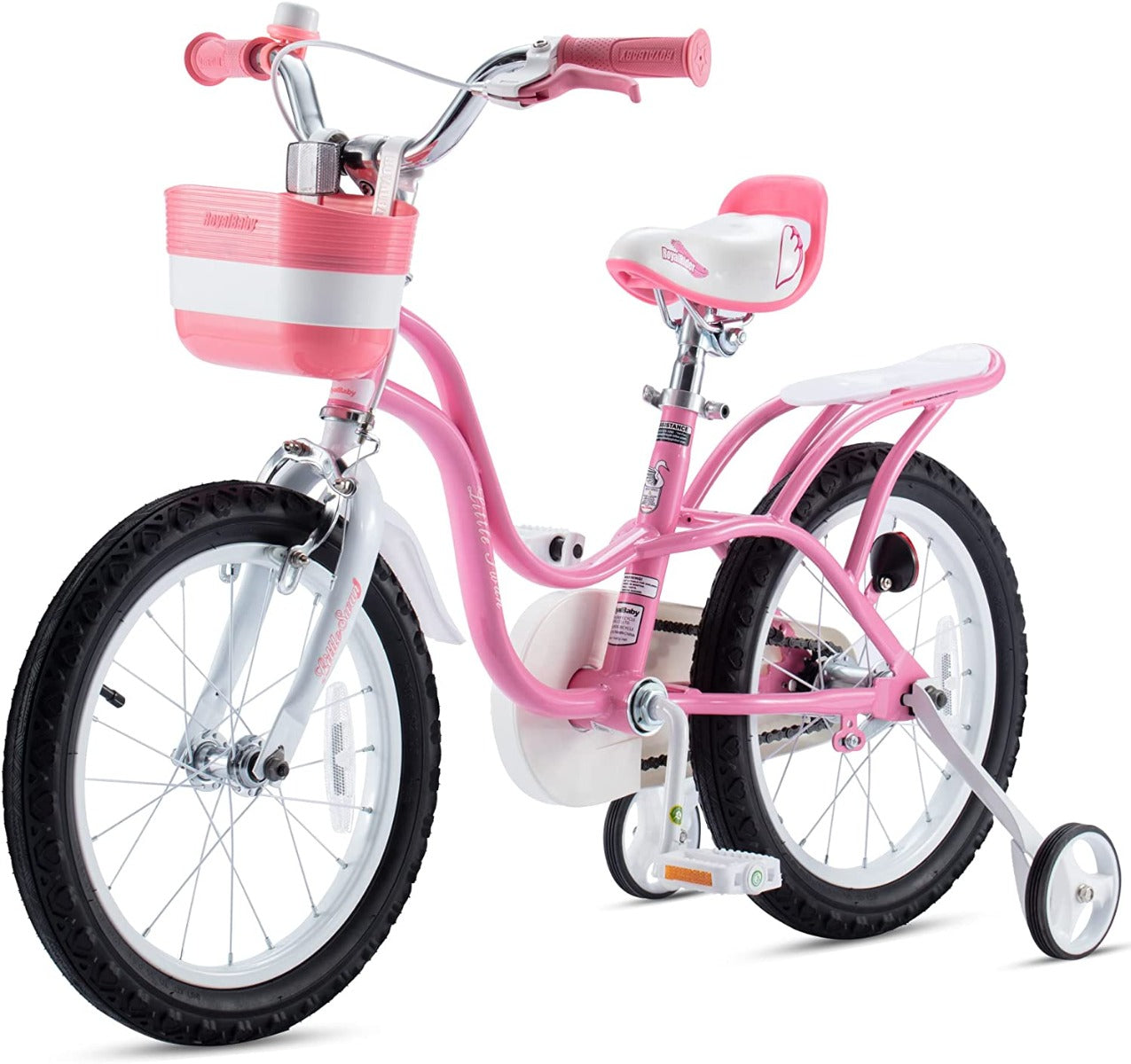 Buy Royal Baby Little Swan Girls Kids Bicycle 12inch | Yallatoys.com