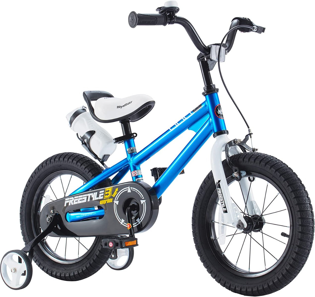 Buy Royal Baby Freestyle 12inch Kids Bicycle Blue | Yallatoys.com