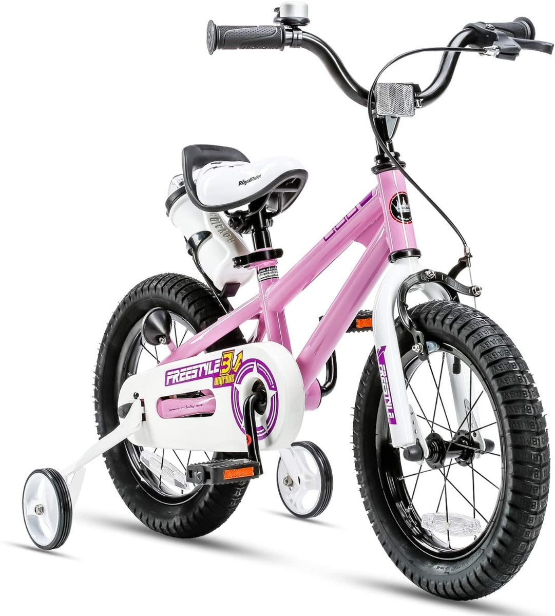 Buy Royal Baby Freestyle 12inch Kids Bicycle Pink | Yallatoys.com