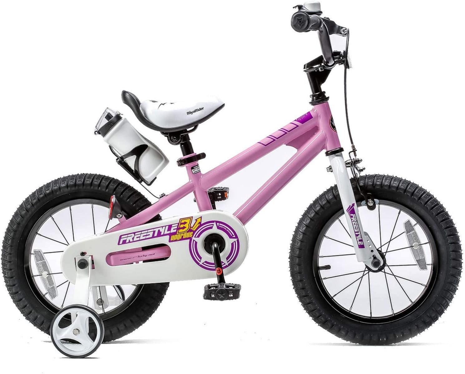 Buy Royal Baby Freestyle 12inch Kids Bicycle Pink | Yallatoys.com