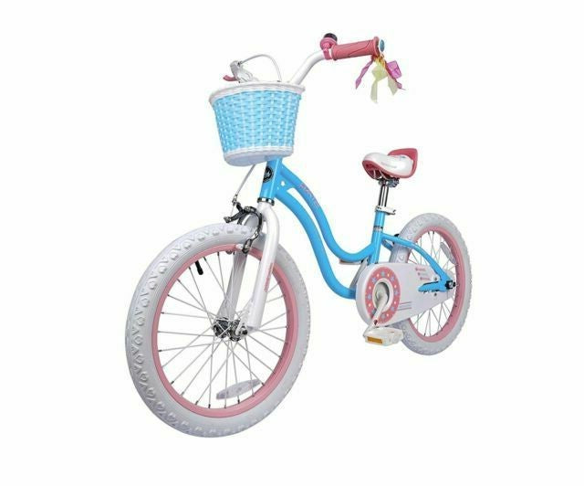 Buy Royalbaby Star Girl Kids Bike 12Inch Blue | Yallatoys.com