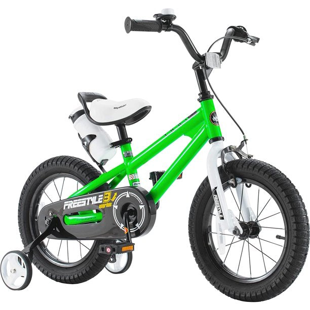Buy Bmx Freestyle Kids Bikes 14" (Green) | Yallatoys.com