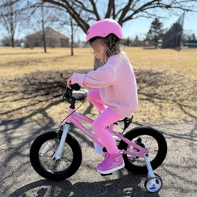 Buy Royal Baby Freestyle Pink 14Inch Kids Bicycle | Yallatoys.com