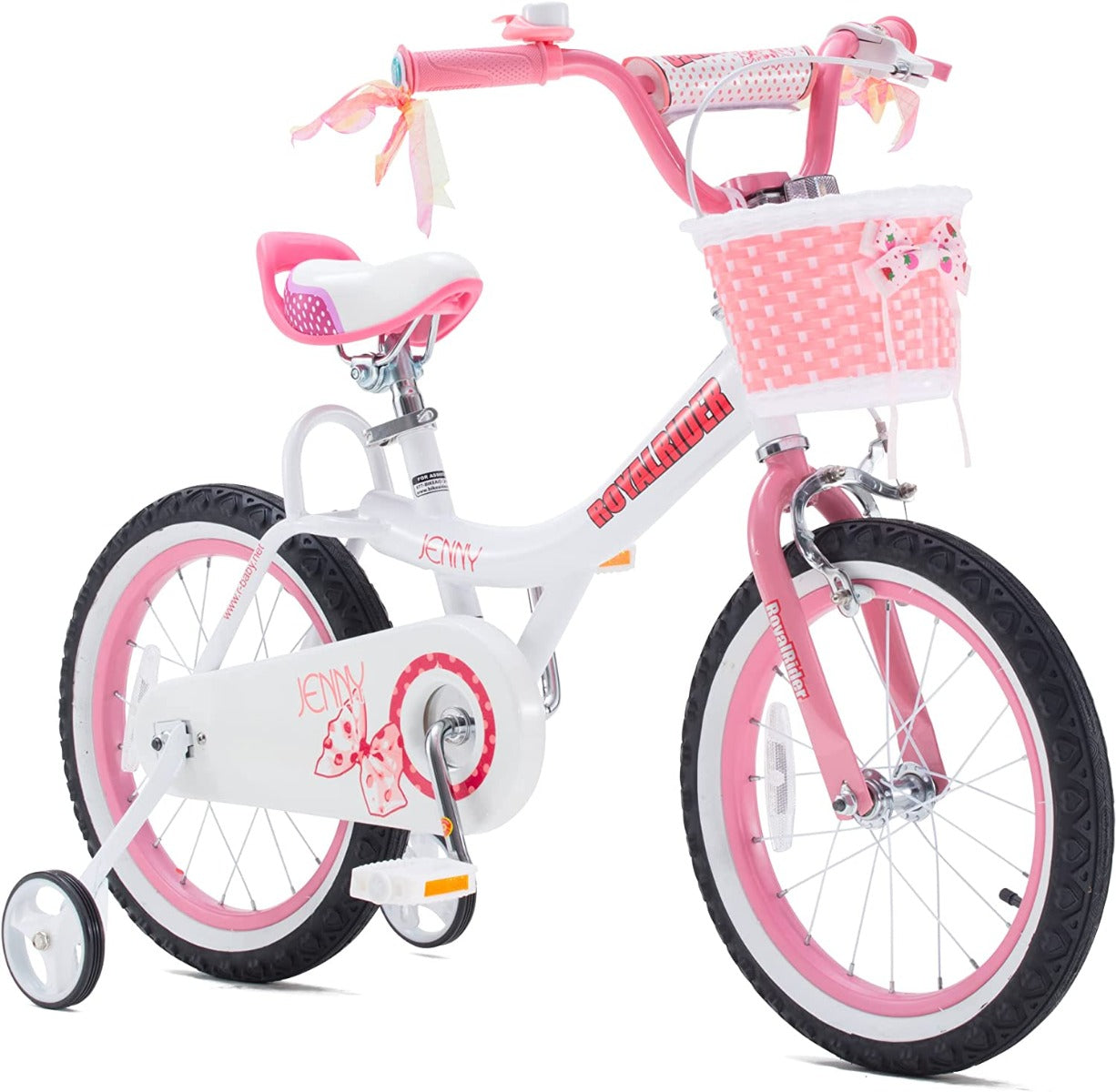 Buy Royal Baby Jenny Kids 14inch Bicycle White | Yallatoys.com