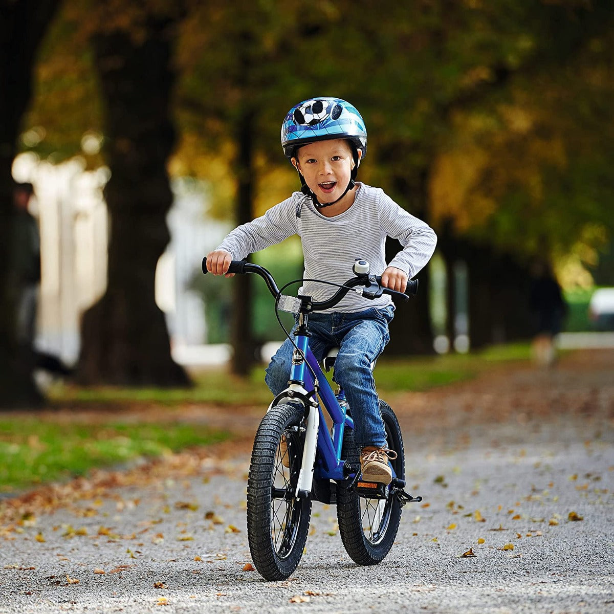 Buy Royal Baby Freestyle Blue 16inch Kids Bicycle | Yallatoys.com