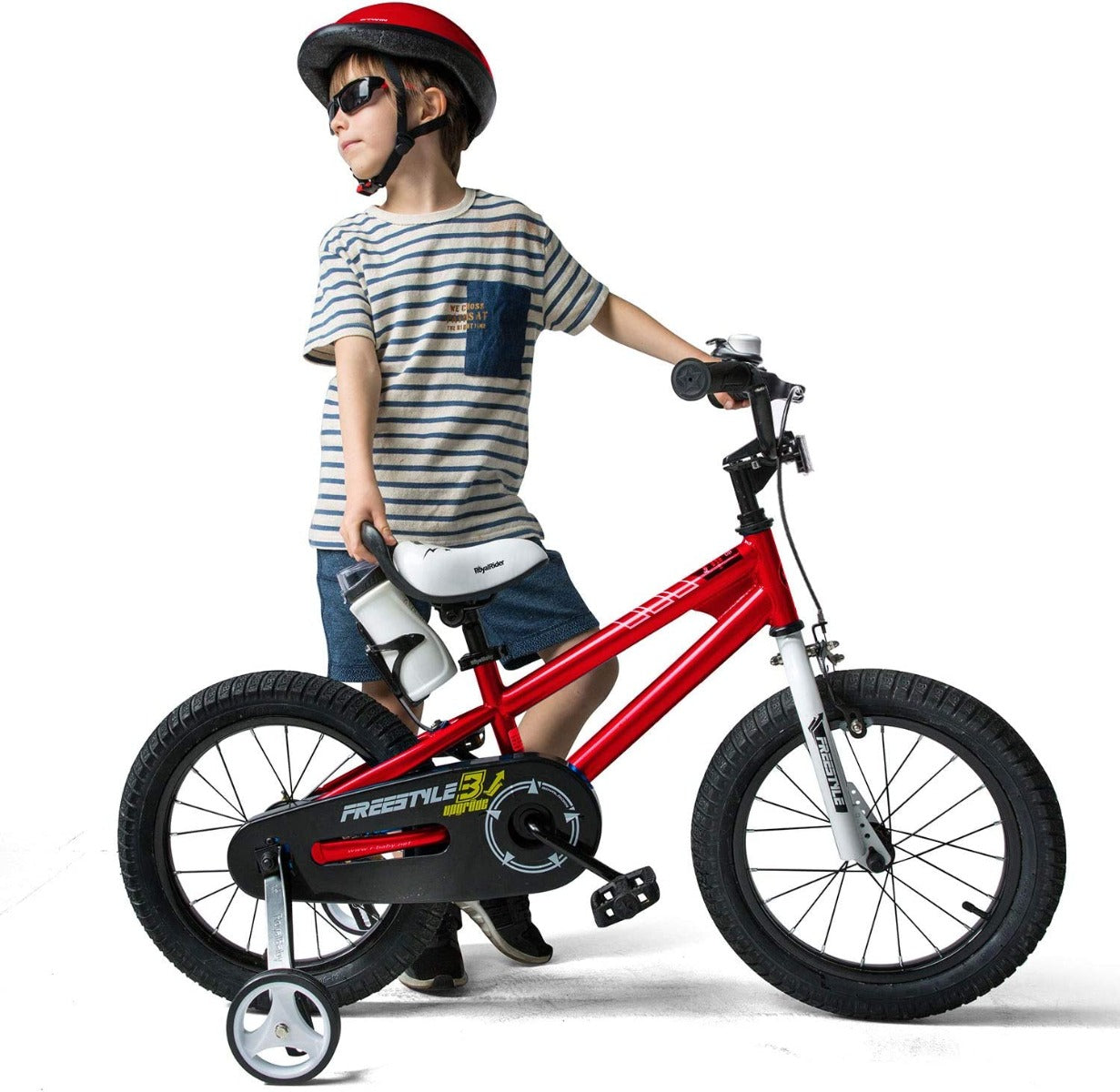 Buy Royal Baby Freestyle Red 16inch Kids Bicycle | Yallatoys.com