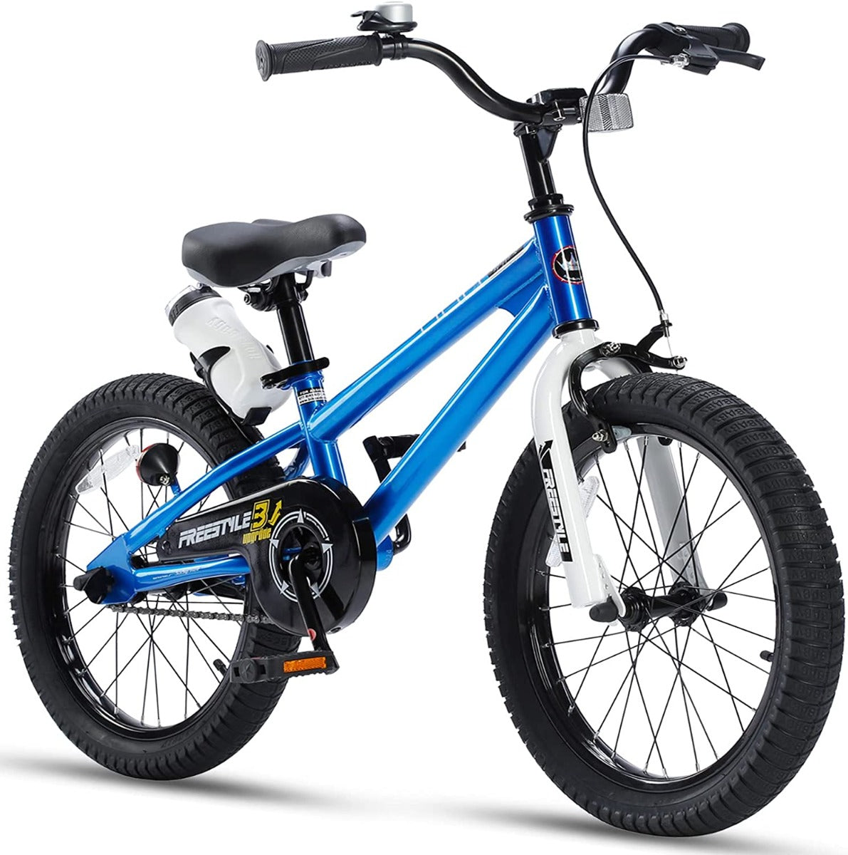 Buy Royal Baby Freestyle Blue 18inch Kids Bicycle | Yallatoys.com