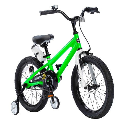 Buy Royal Baby BMX Freestyle Kids Bikes 18inch Green Bicycle | Yallatoys.com