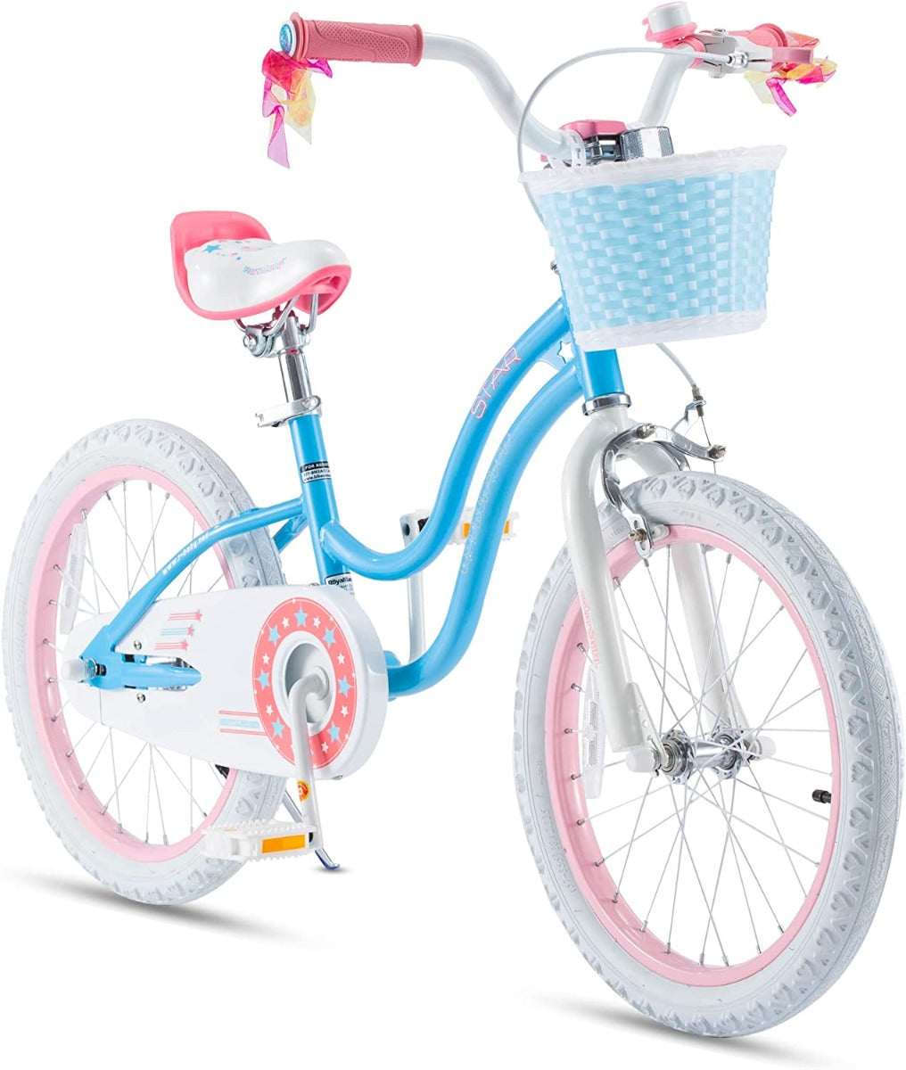 Buy Royal Baby Star Girl 18Inch Blue Bicycle | Yallatoys.com