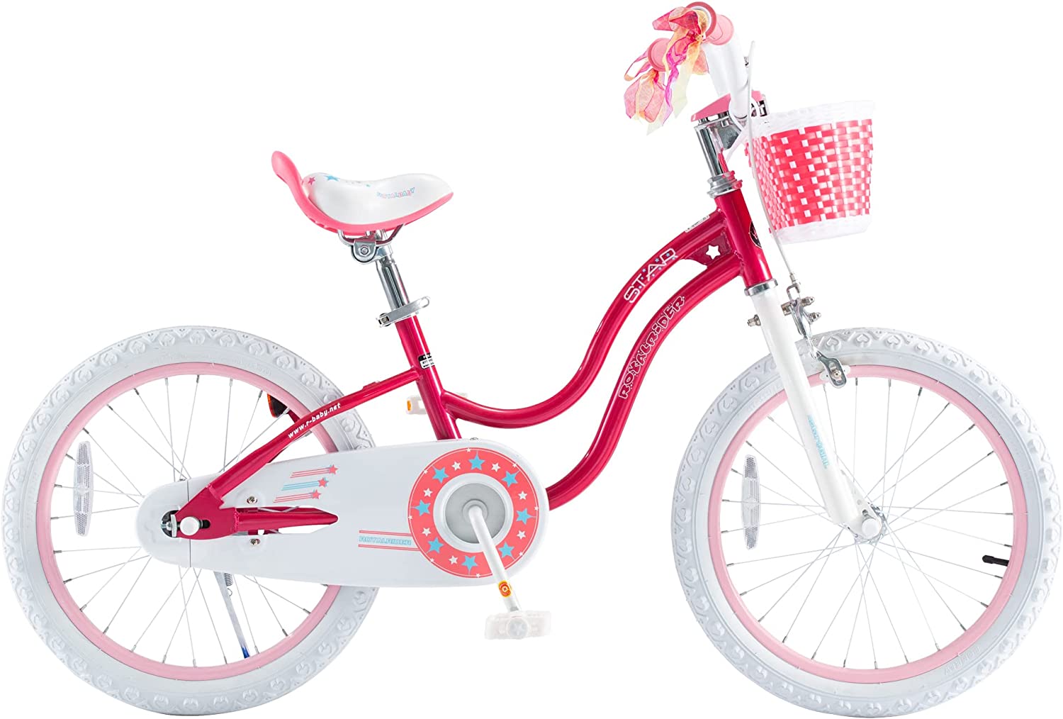 Buy Royal Baby Star Girl 18inch Pink Bicycle | Yallatoys.com