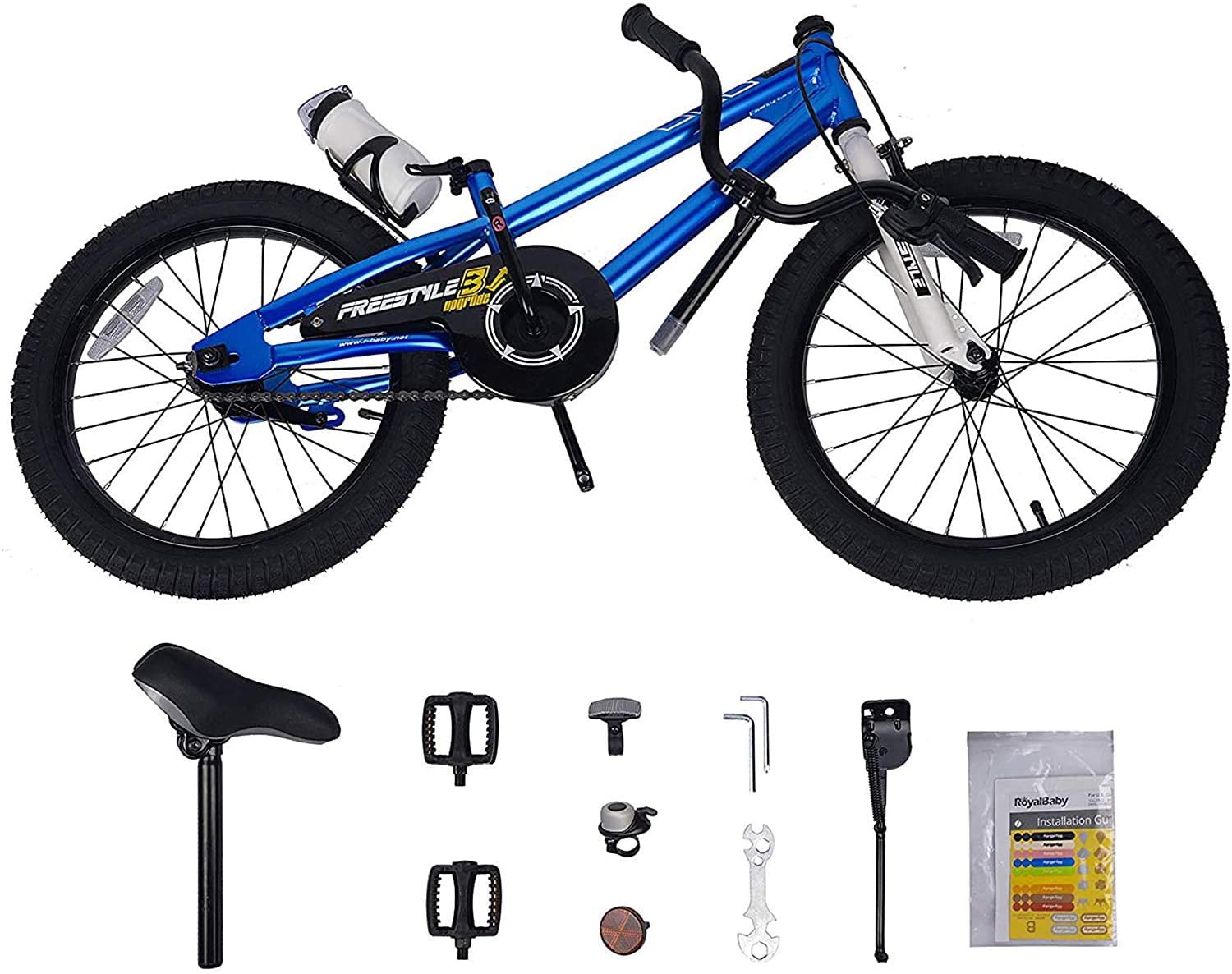 Buy Royal Baby Freestyle 20inch Blue Bicycle | Yallatoys.com