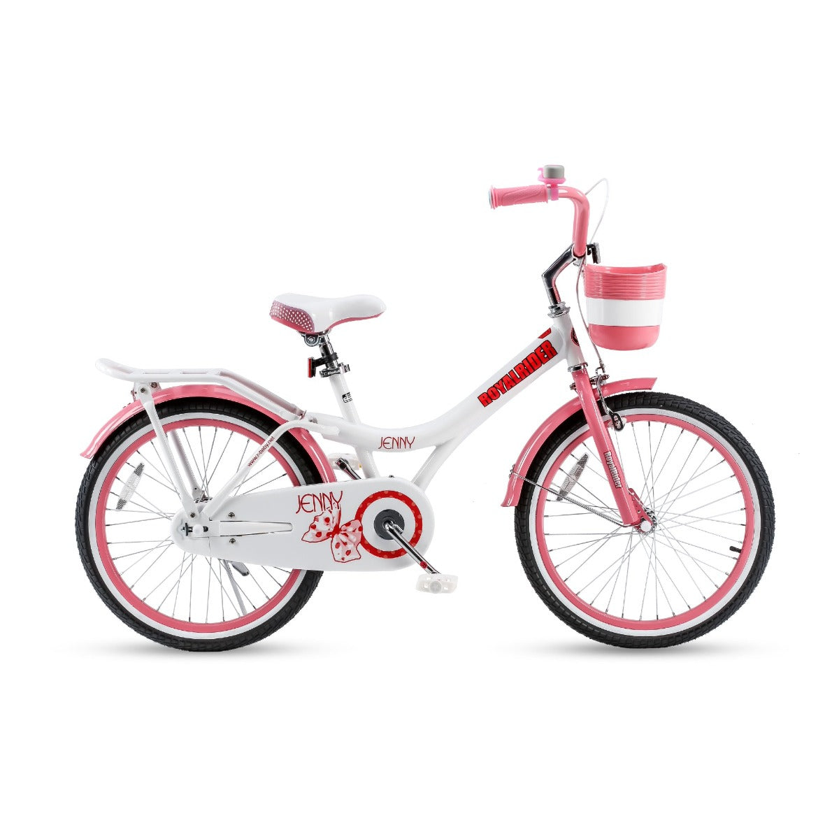 Buy Royal Baby Jenny 20inch White Pink Bicycle | Yallatoys.com