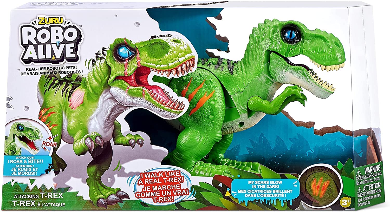 Buy Robo Alive Attacking T-Rex Battery Powered Robotic Toy | Yallatoys.com