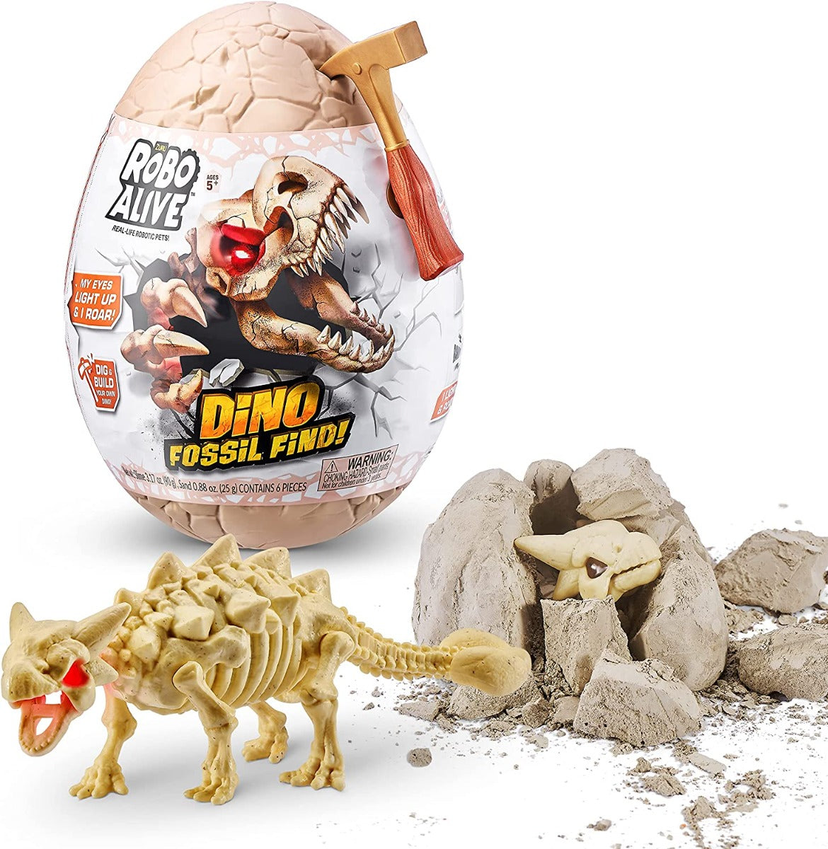Buy Robo Alive Dino Fossil Find Surprise Egg (Sold Separately Subject to Availability) | Yallatoys.com