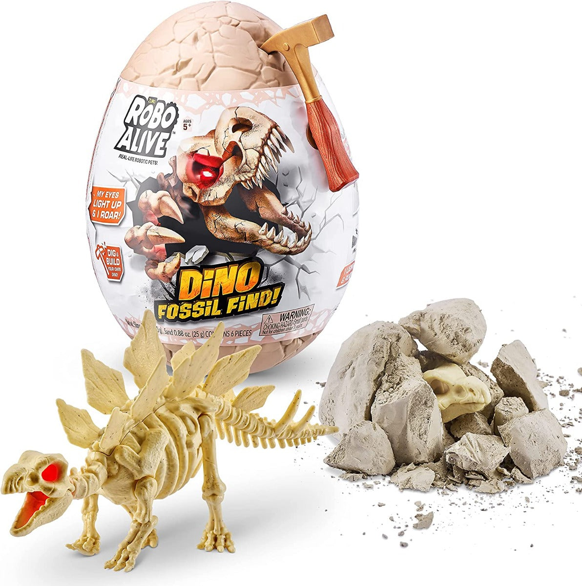 Buy Robo Alive Dino Fossil Find Surprise Egg (Sold Separately Subject to Availability) | Yallatoys.com