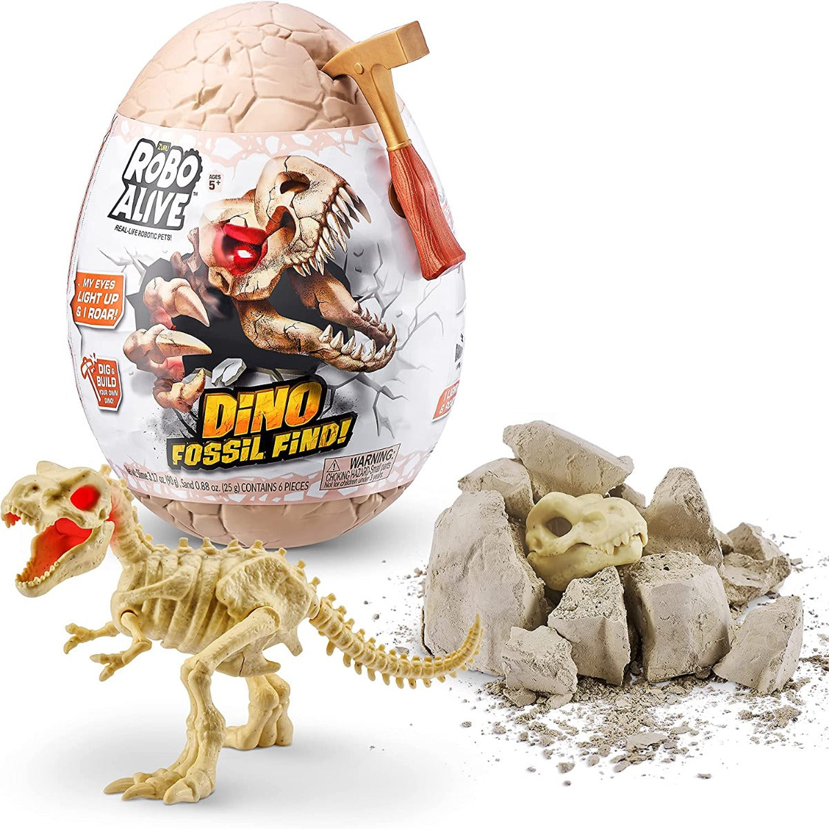 Buy Robo Alive Dino Fossil Find Surprise Egg (Sold Separately Subject to Availability) | Yallatoys.com