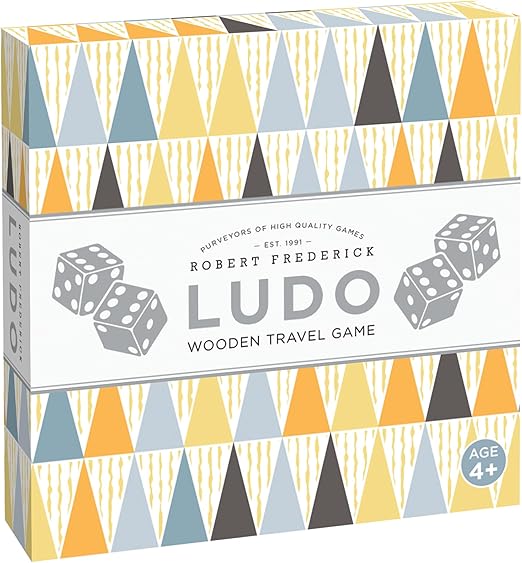 Buy Robert Frederick Wooden Mini Ludo Game | Yallatoys.com