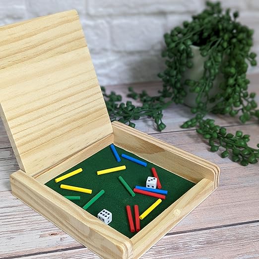 Buy Robert Frederick Wooden Mini Ludo Game | Yallatoys.com