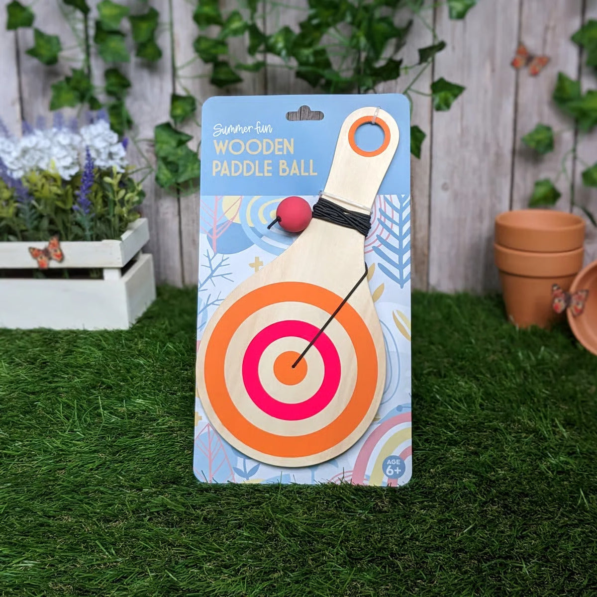 Buy Robert Frederick Solid Wood Paddle Ball | Yallatoys.com