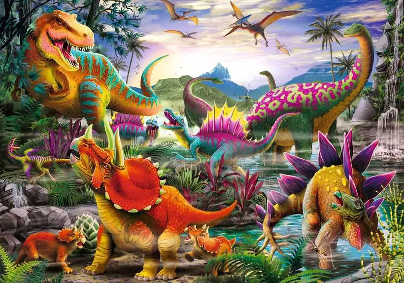 Buy Ravensburger T Rex Terror Puzzle 35 Pcs | Yallatoys.com