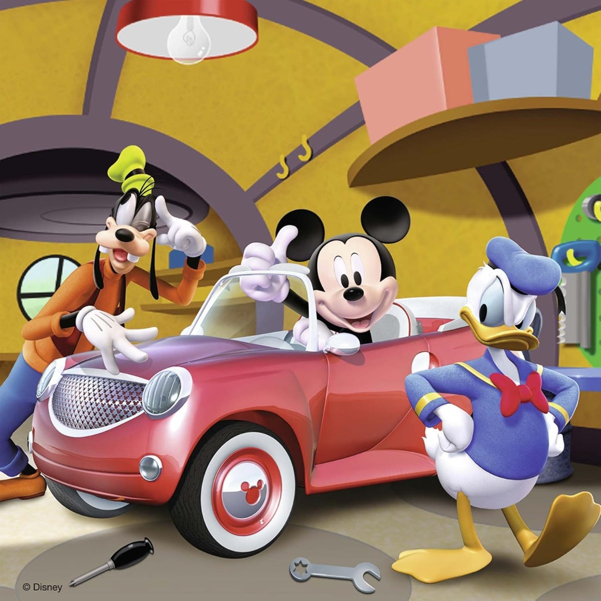 Buy Ravensburger At Mickey Clubhouse 3 X 49 Pcs Puzzle | Yallatoys.com