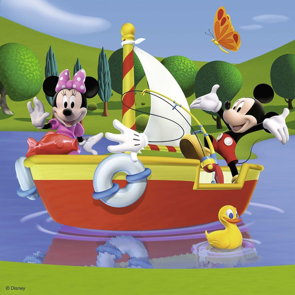 Buy Ravensburger At Mickey Clubhouse 3 X 49 Pcs Puzzle | Yallatoys.com