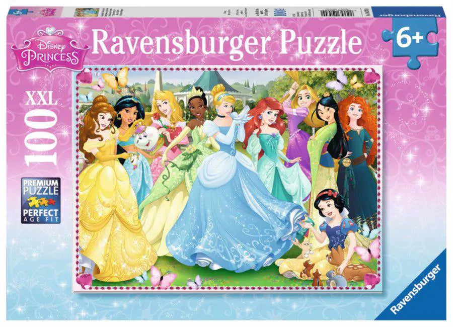 Buy Ravensburger Disney Princess Time To Sparkle Puzzle 100 Pcs | Yallatoys.com
