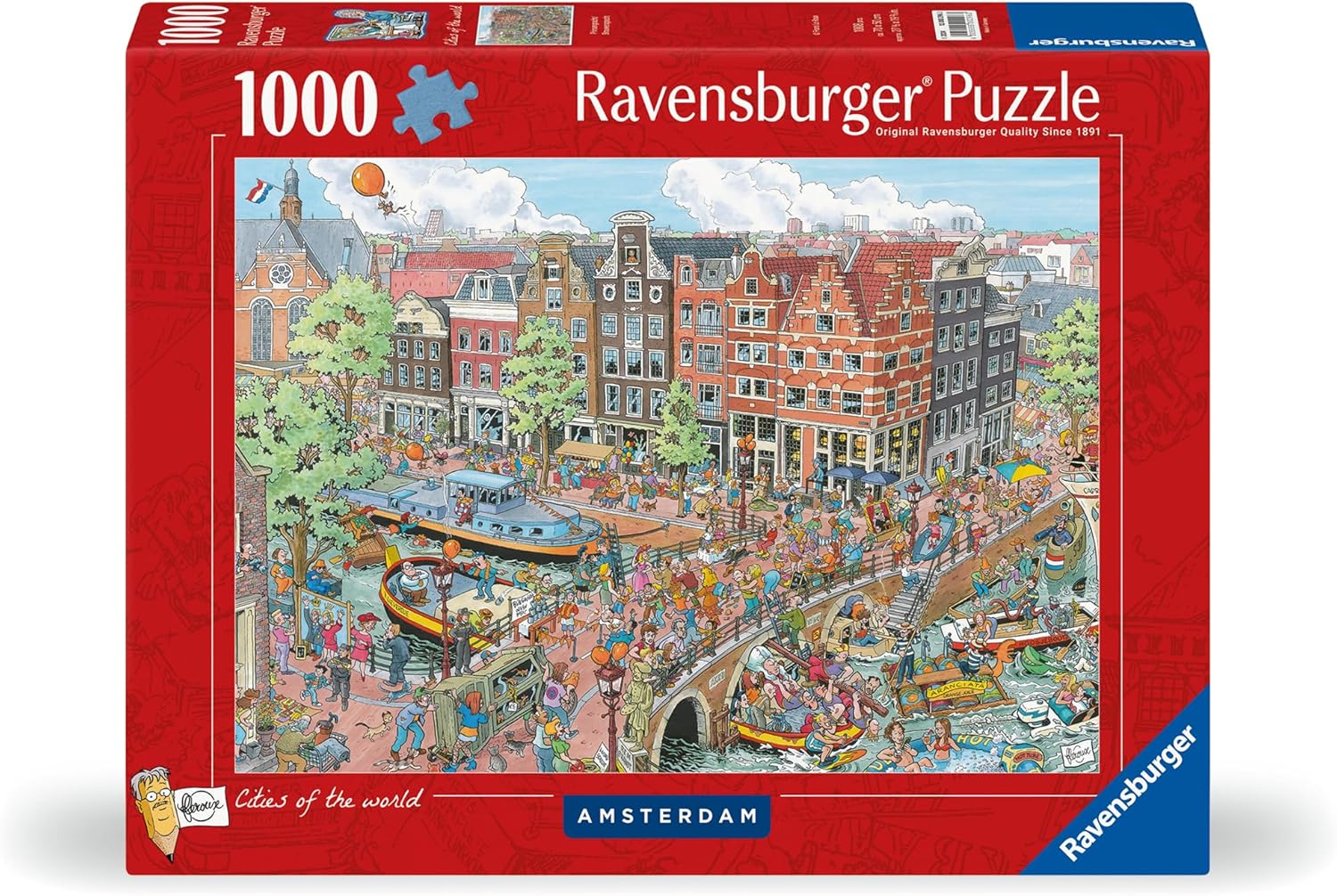 Buy Ravensburger Amsterdam Puzzle 1000 Pcs | Yallatoys.com