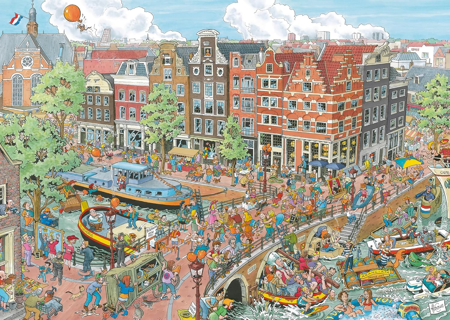 Buy Ravensburger Amsterdam Puzzle 1000 Pcs | Yallatoys.com