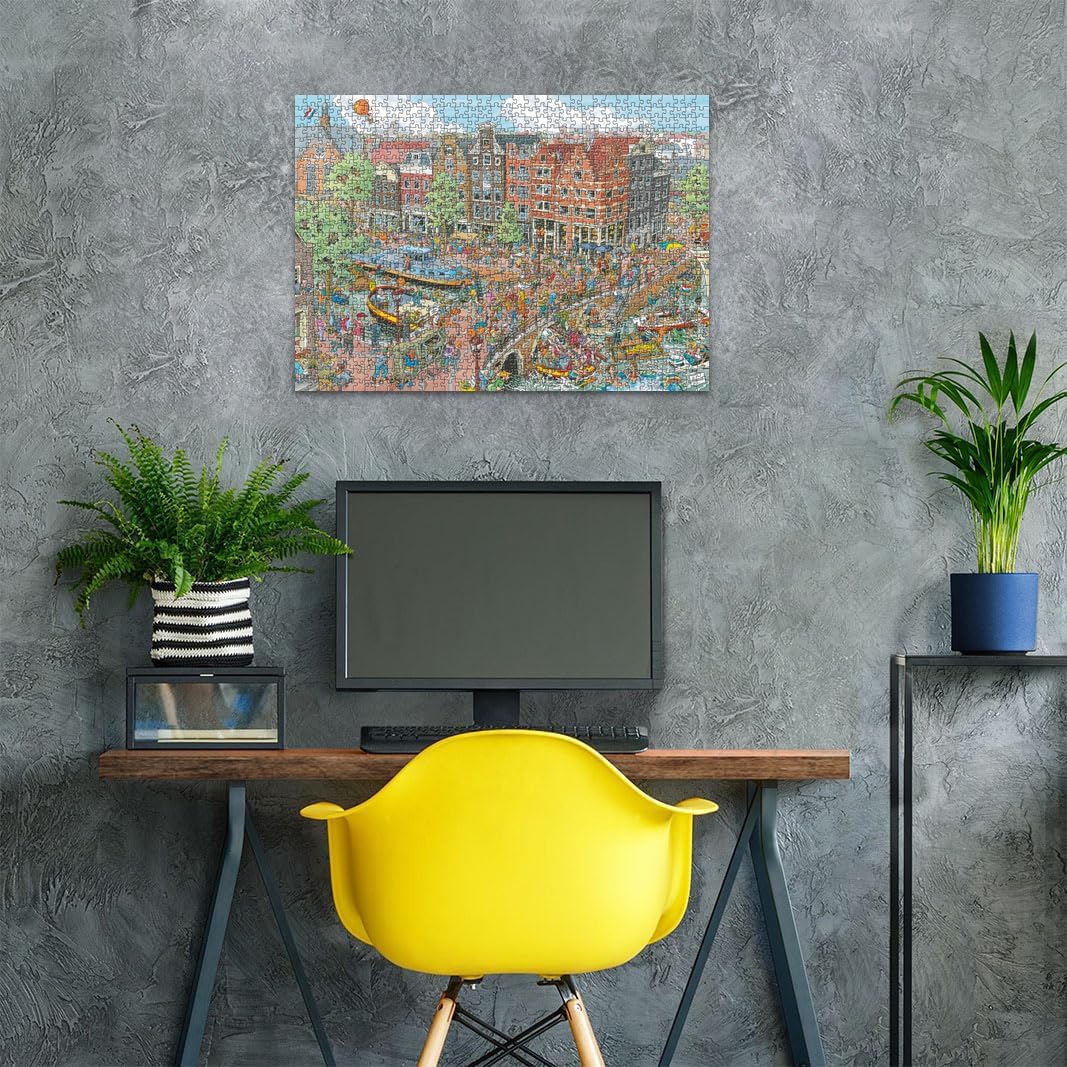 Buy Ravensburger Amsterdam Puzzle 1000 Pcs | Yallatoys.com