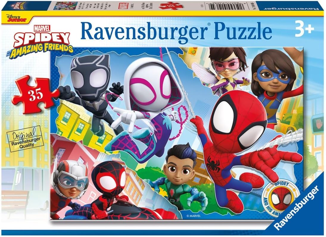 Buy Ravensburger Spidey And His Amazing Friends Puzzle 35 Pcs | Yallatoys.com