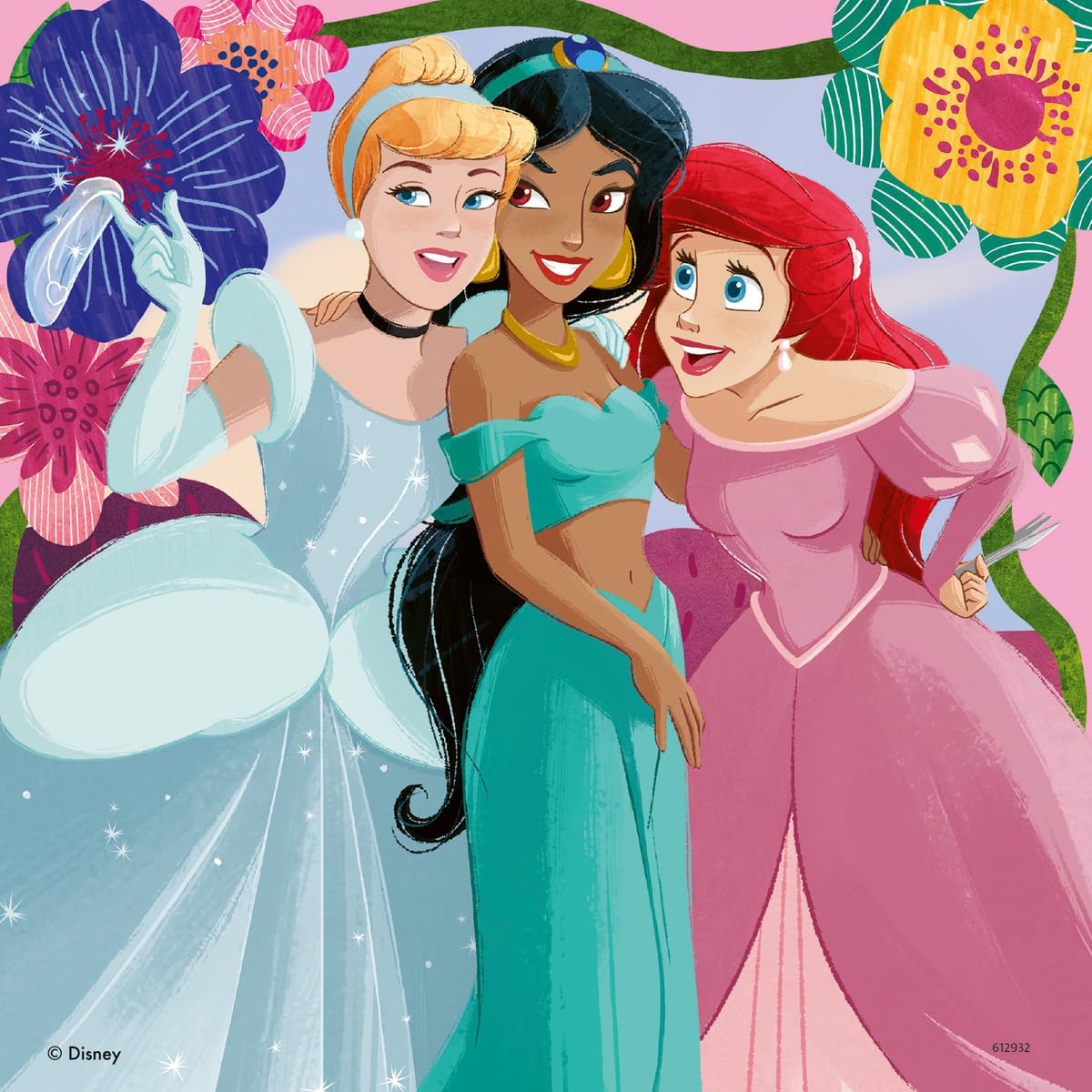 Buy Ravensburger Disney Princess Girl Power 3 X 49 Pcs Puzzle | Yallatoys.com