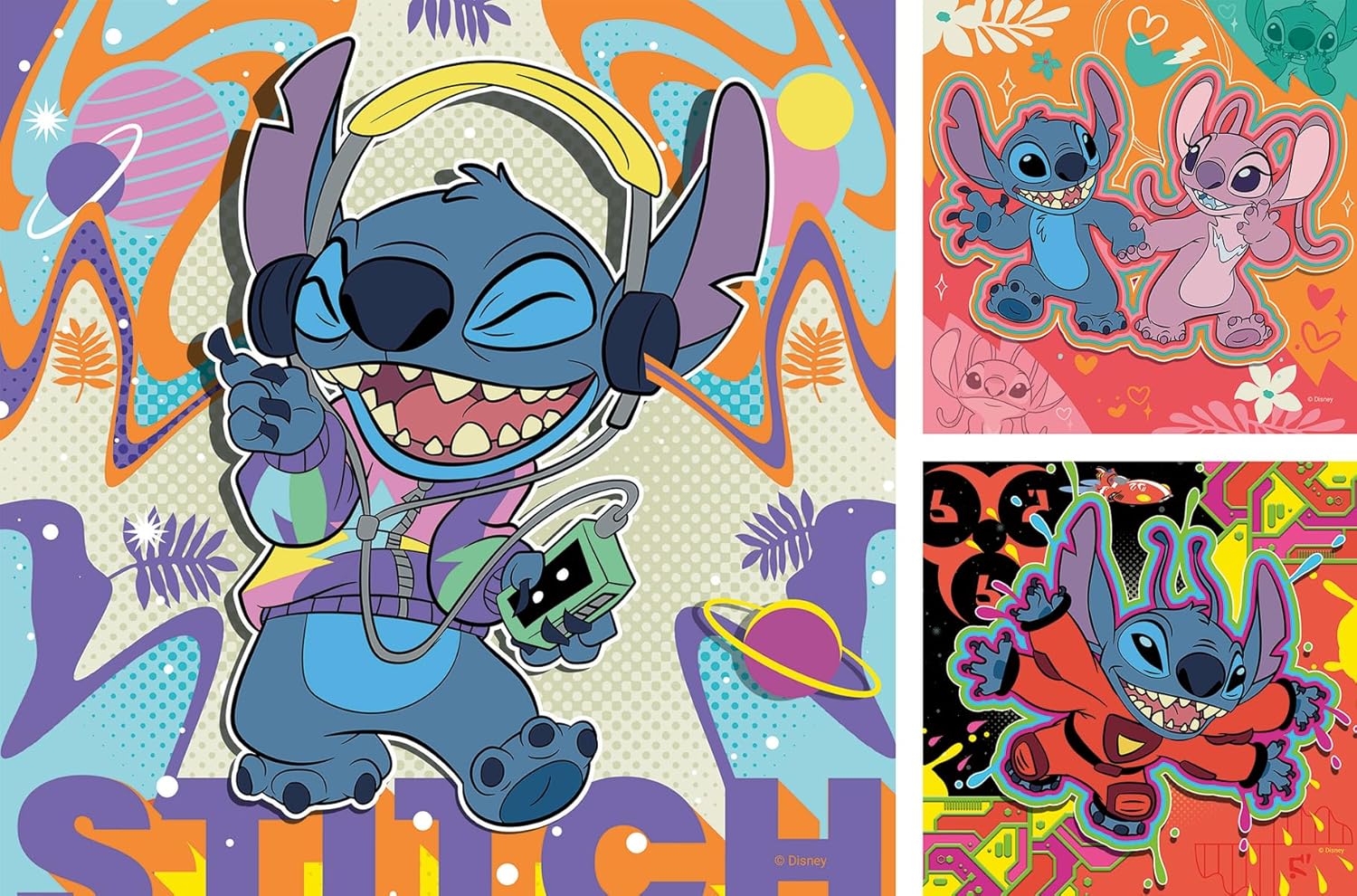Buy Ravensburger Disney Stitch 3 X 49 Pcs Puzzle | Yallatoys.com