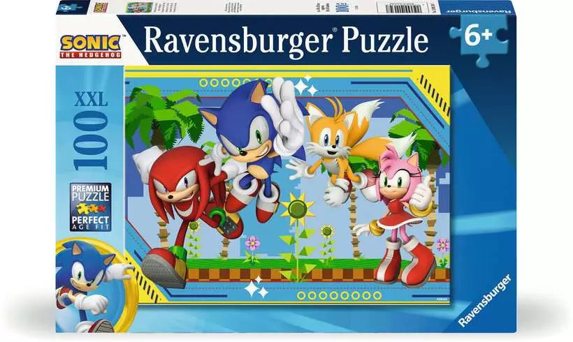 Buy Ravensburger Sonic The Hedgehog Puzzle 100 Pcs | Yallatoys.com