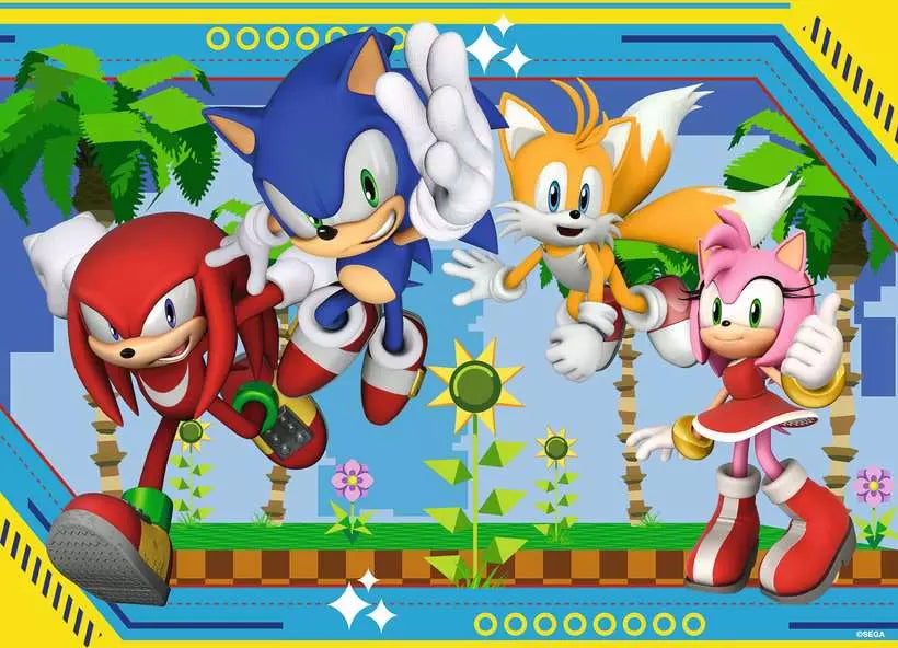 Buy Ravensburger Sonic The Hedgehog Puzzle 100 Pcs | Yallatoys.com
