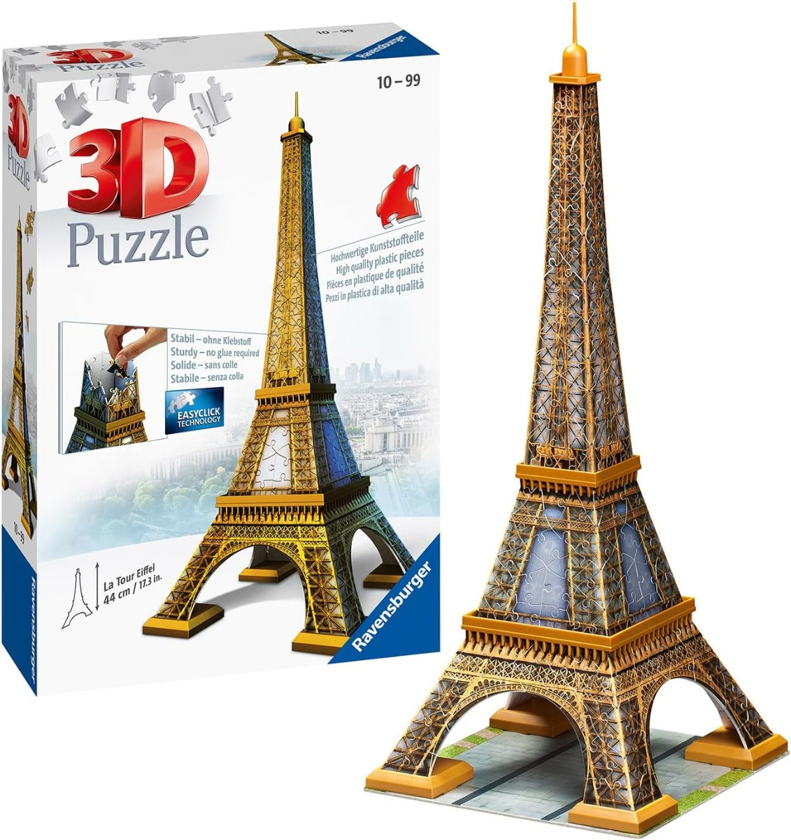 Buy Ravensburger 3D Eiffel Tower Puzzle 216 Pcs | Yallatoys.com